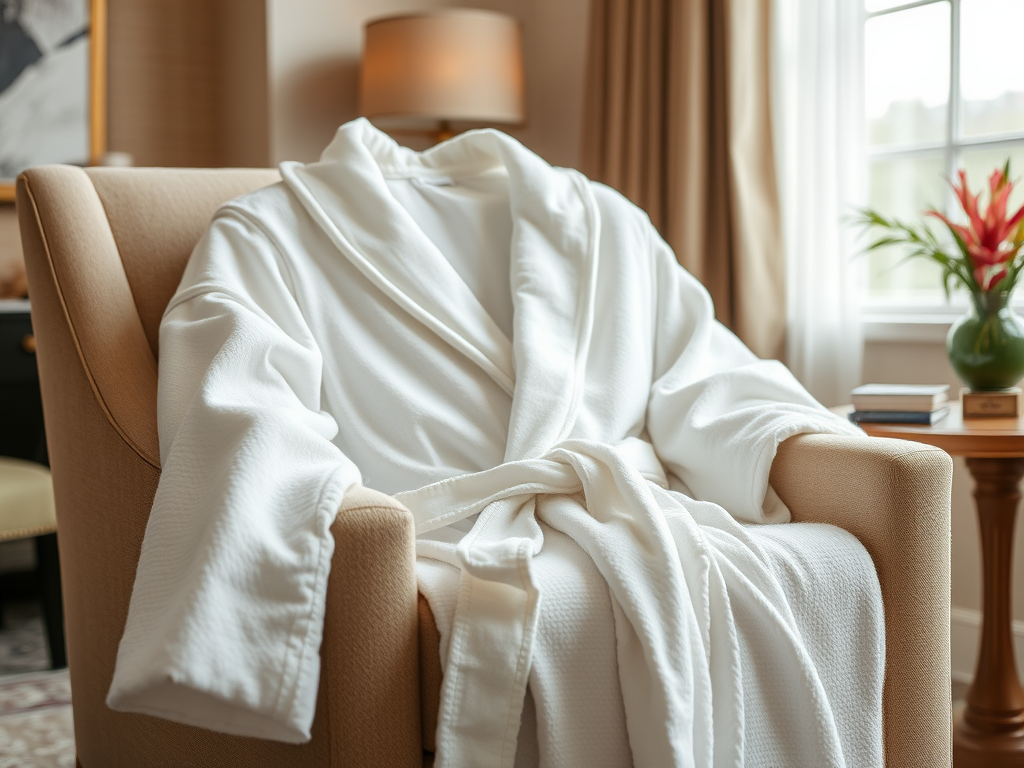 Luxury hotel bathrobes UK – Soft Touch Linens